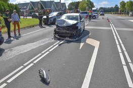 Veel schade na ongeval op N242 bij Heerhugowaard