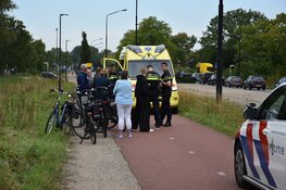 Voetganger gewond na aanrijding met fietser