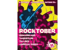 Oktober is Rocktober in Jc Kompleks Heerhugowaard