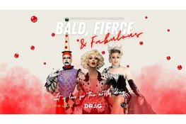 Bald, Fierce & Fabulous verovert Noord-Holland: Spectaculaire dragshow krijgt vast thuis in FG Live