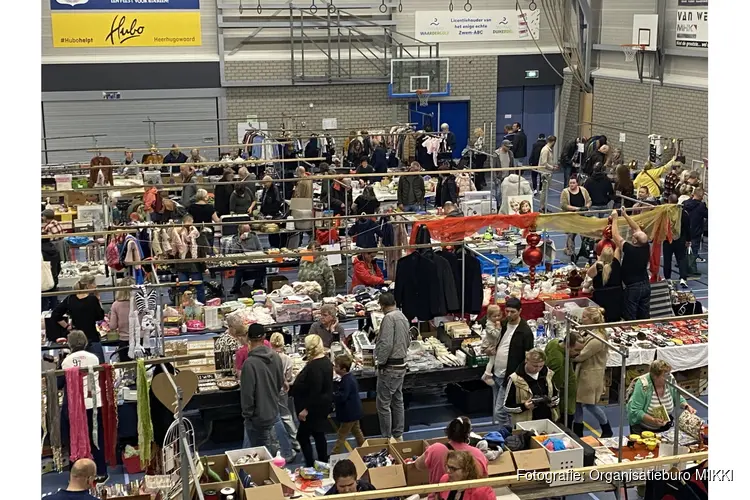 Komende zondag vlooienmarkt in Waardergolf