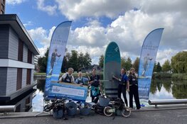Succesvolle editie van Clean up on Tour in Heerhugowaard: 96 kilo afval uit het water gehaald