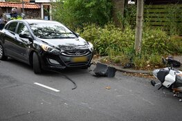 Meerdere voertuigen botsen tegen elkaar in Langedijk