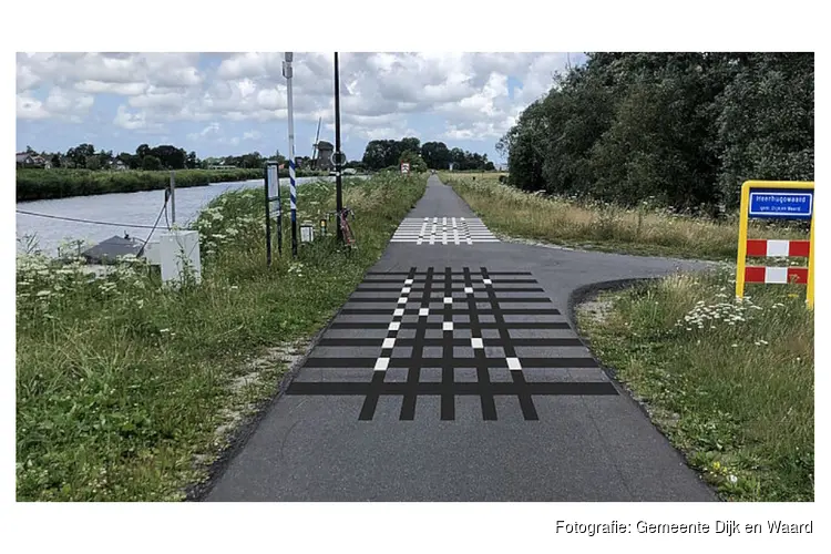 Seinen aangebracht op de Westdijk