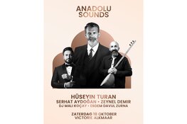 Turkse volksmuziek met Anadolu Sounds in Podium Victorie