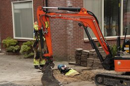 Brandweer opgeroepen voor gaslekkage tijdens werkzaamheden
