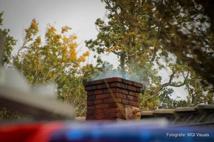 Schoorsteenbrand aan Rustenburgerweg in Heerhugowaard