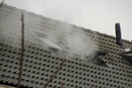 Forse rookontwikkeling bij brand op zolder in Heerhugowaard