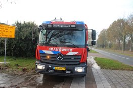 Ondergrondse container vat vlam door vuurwerk