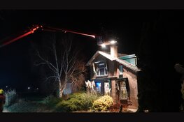 Schoorsteenbrand aan Korteweg in Heerhugowaard