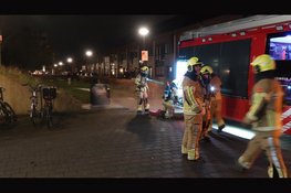 Ondergrondse container in brand in Heerhugowaard