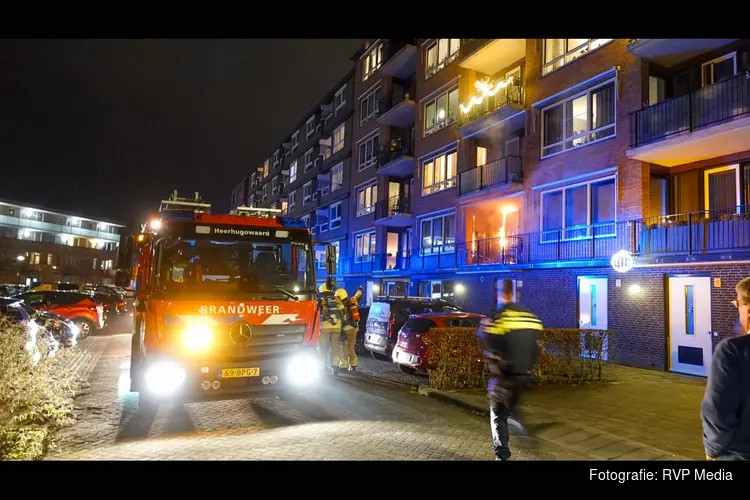 Uitslaande brand in flat Heerhugowaard