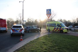 Fietser gewond na aanrijding met auto in Heerhugowaard