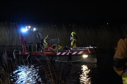 Grote zoekactie op water na aantreffen kleding