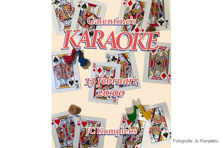 Vrijdag 13 Februari: Galentine's Karaoke in Jc Kompleks