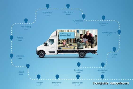 De Belastingdienst-bus staat binnenkort in Heerhugowaard