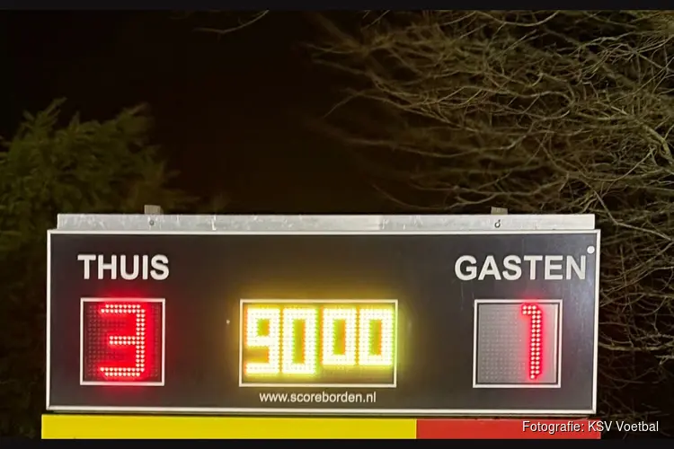 KSV verliest inhaalduel bij Strandvogels