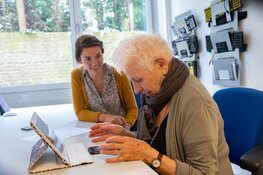 Als zien een probleem wordt; Informatieve bijeenkomst door Suzanne Bergman van Koninklijke Visio