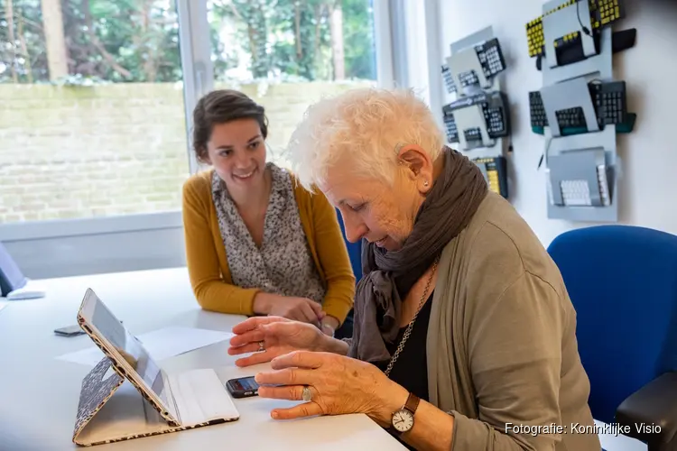 Als zien een probleem wordt; Informatieve bijeenkomst door Suzanne Bergman van Koninklijke Visio