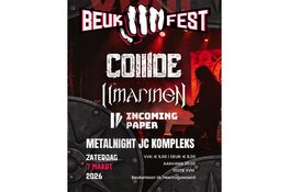 Beukfest XVIII op zaterdag 7 maart in JC Kompleks Heerhugowaard