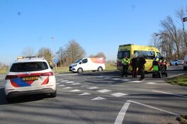 Aanhouding na ongeval tussen bestelbus en scootmobiel in Heerhugowaard