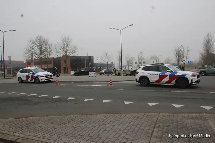 Forse schade na ongeval op Westtangent in Heerhugowaard