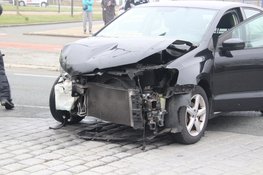 Forse schade na ongeval op Westtangent in Heerhugowaard