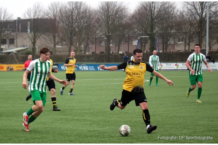 Moeizame zege voor Reiger Boys