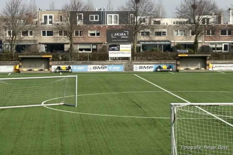 Nieuw LED-scorebord in gebruik genomen bij Reiger Boys