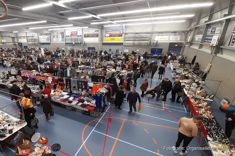 Lentekriebels en schatzoeken op de gezellige vlooienmarkt