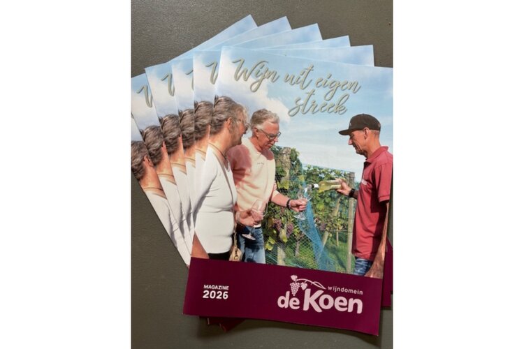 Nieuwe brochure Wijndomein de Koen