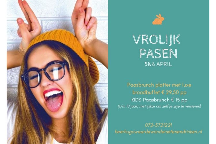 Pasen vier je bij Wonder's!
