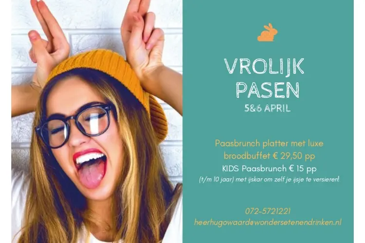 Pasen vier je bij Wonder's!