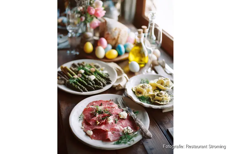 Paasmenu bij Stroming