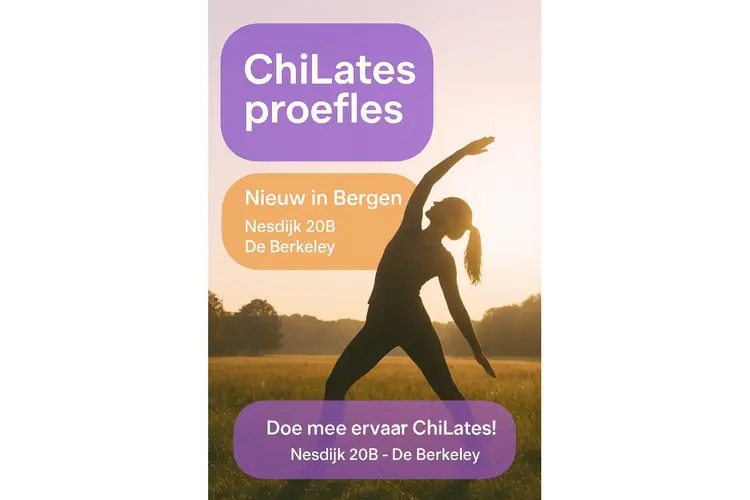 Geef je energie een boost met Chilates by Denisa!