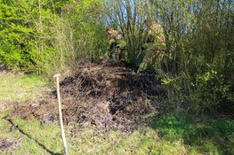 Opnieuw brand in park 't Waarderhout in Heerhugowaard