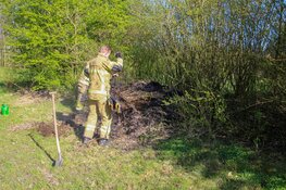 Opnieuw brand in park 't Waarderhout in Heerhugowaard