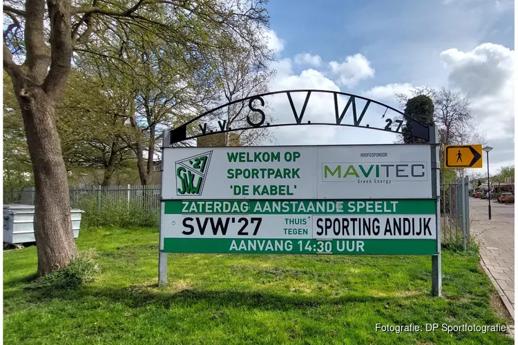SVW '27 afgetroefd door Sporting Andijk
