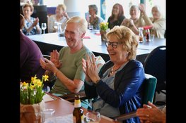 Jaarlijks vrijwilligersfeest  ‘Zo trots als een pauw op onze vrijwilligers’