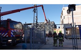 Brand bij nieuwbouwpand in Heerhugowaard