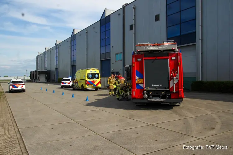 Motorrijder met spoed naar ziekenhuis na eenzijdig ongeval in Heerhugowaard