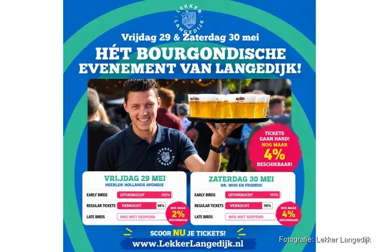 Lekker Langedijk maakt zich op voor een Bourgondisch weekend