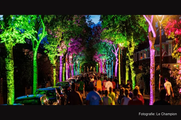 De stad liep, feestte en danste tijdens Alkmaar City Run by night