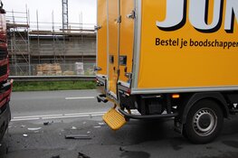 Flinke schade na ongeval tussen meerdere voertuigen op N242 bij Heerhugowaard