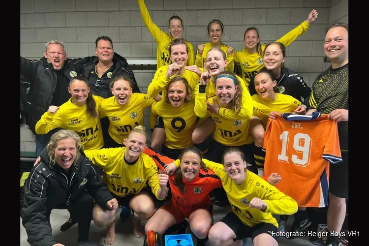 Reiger Boys VR1 levert ongekende prestatie met handhaving in hoofdklasse