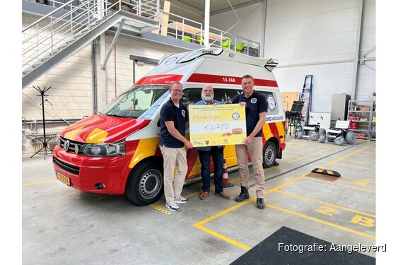 Foodspeciaalzaken in Noord-Holland halen € 4.750 op voor Stichting WensenAmbulance Noord-Holland met stroopwafelactie
