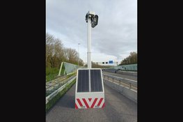 Flexflitser terug op N242 tussen Heerhugowaard en Alkmaar