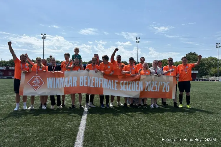 Hugo Boys G2JM schrijft historie met winst KNVB-Beker