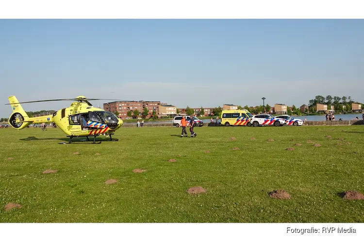 Drenkeling zwaargewond op Strand van Luna in Heerhugowaard