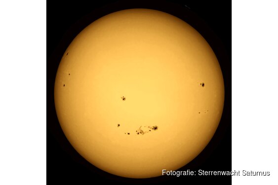Landelijke Zonnekijkdag op zondag 5 juli 2026 bij sterrenwacht Saturnus in Heerhugowaard